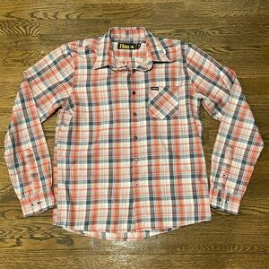 Vintage Men’s Emerica Skateboard Shirt Size Small Jerry Hsu Signature Flannel